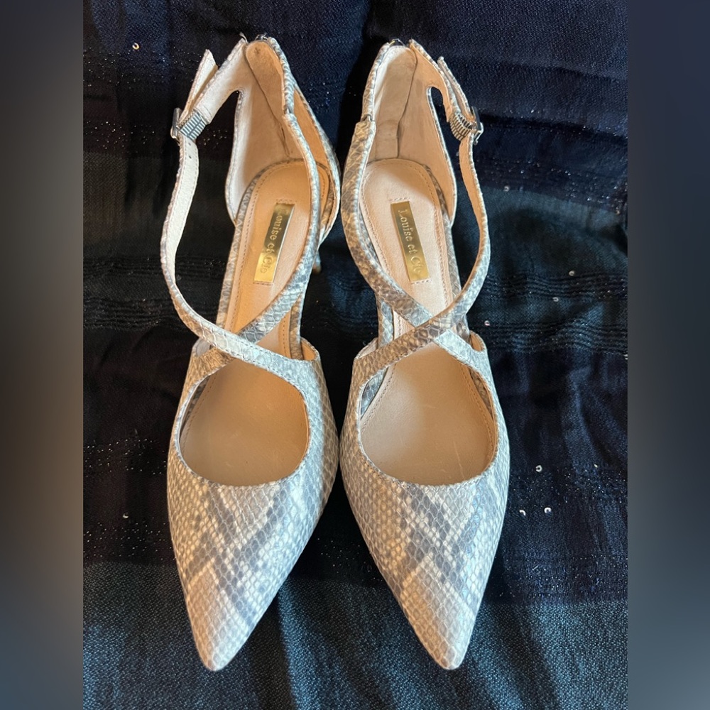 Louise Et Cie Leather Strappy Pumps